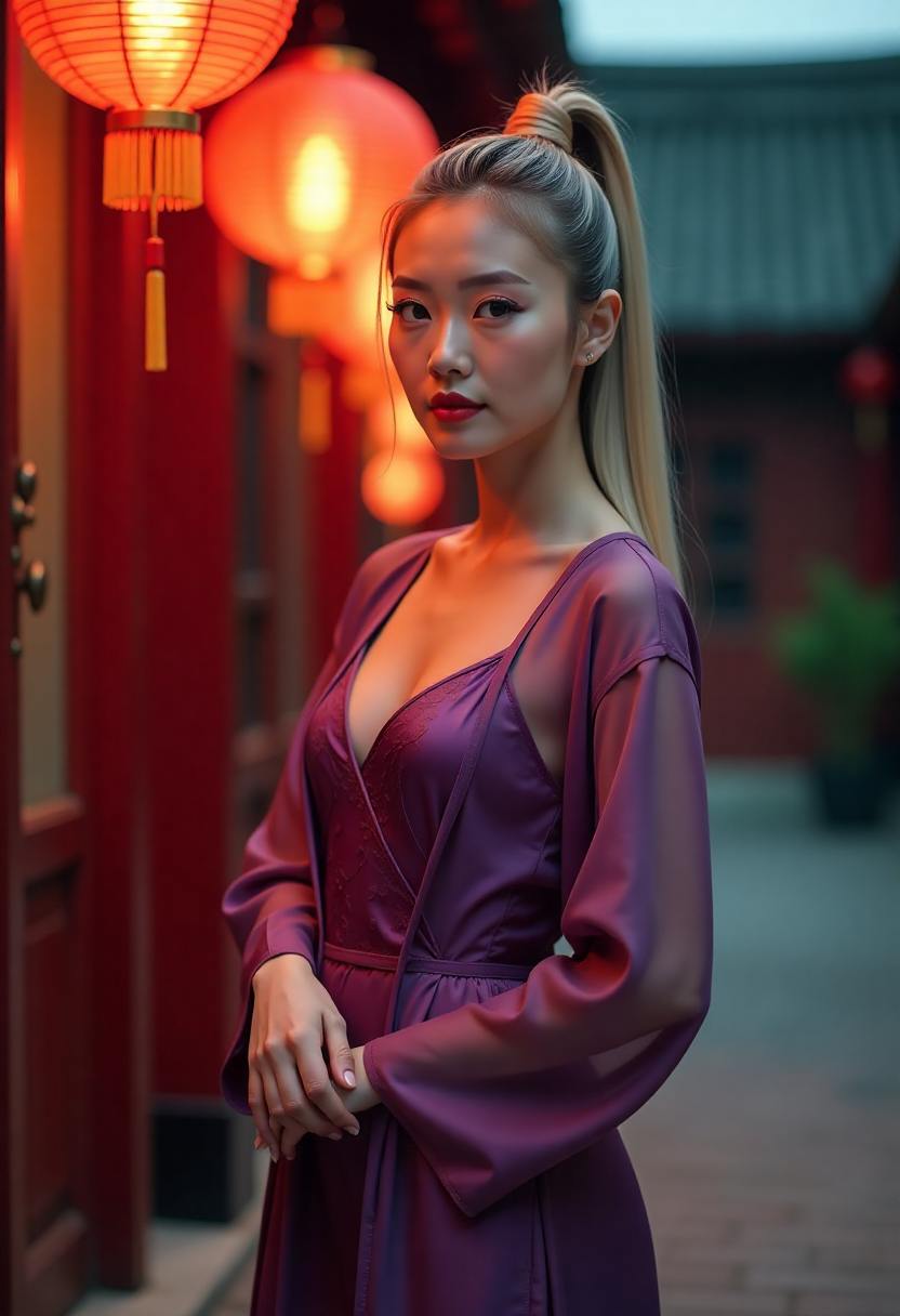 《借一束月光》海报